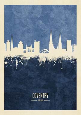 Coventry England Skyline