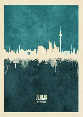 Berlin Germany Skyline