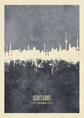 Frankfurt Germany skyline