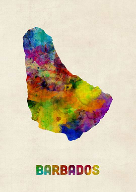 Barbados Map