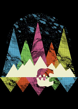 Bear Mountain Abstract