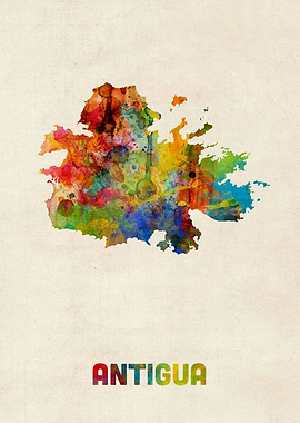 Antigua Map