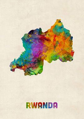 Rwanda Map