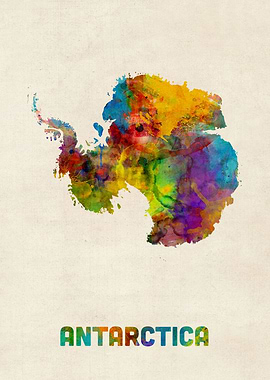 Antarctica Map