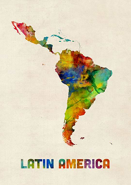 Latin America Map