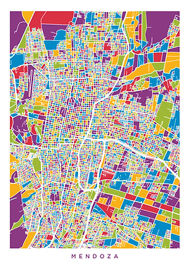 Mendoza Argentina Map