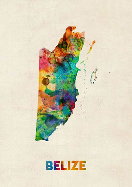 Belize Map