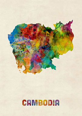 Cambodia Map