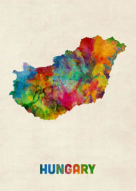 Hungary Map