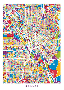 Dallas Texas Map