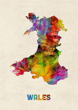 Wales Map