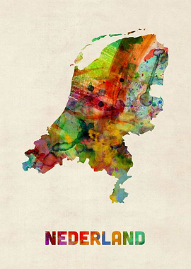 Netherlands Map