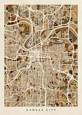 Kansas City Missouri Map
