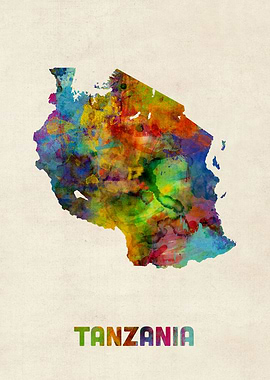 Tanzania Map