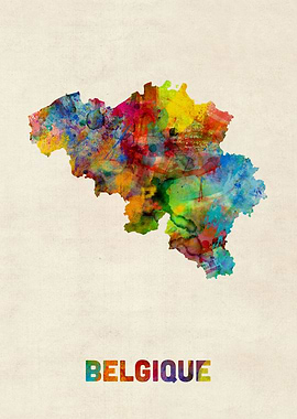 Belgium Map