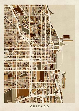 Chicago Illinois Map