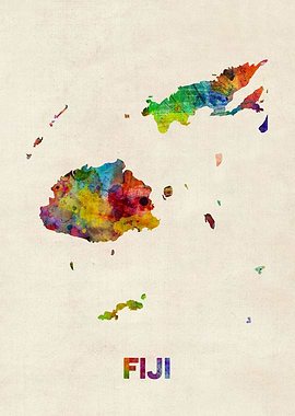 Fiji Map