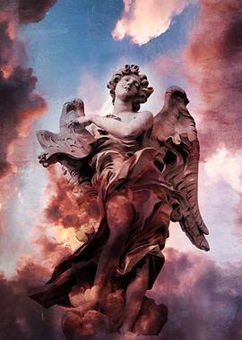 Angelo con Cartiglio