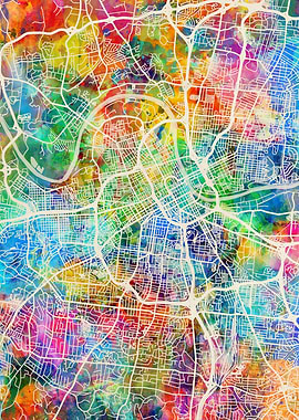 Nashville Tennessee Map