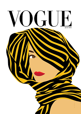 No011 VOGUE Cover JUL 1951