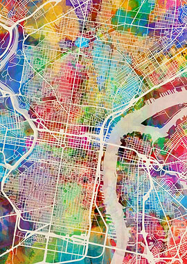 Philadelphia Map