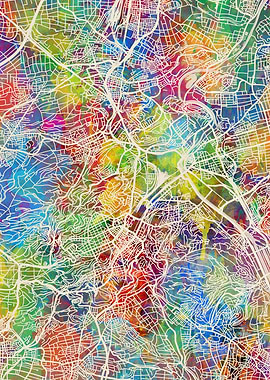 Stuttgart Germany Map