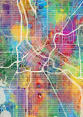 Minneapolis Minnesota Map