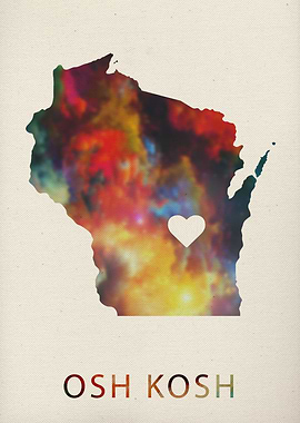 Osh Kosh Wisconsin Map