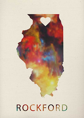 Rockford Illinois Map City