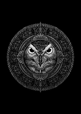 owl mandala