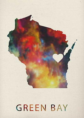 Green Bay Wisconsin Map