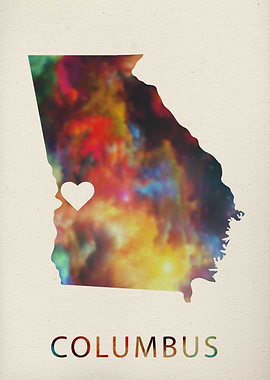 Columbus Georgia Map