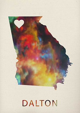 Dalton Georgia Map