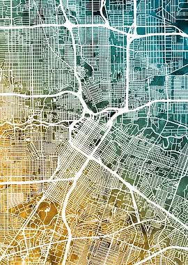 Houston Texas Map