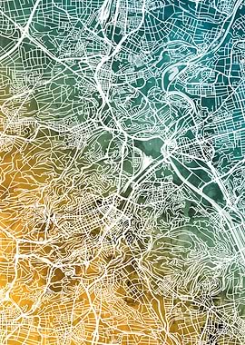 Stuttgart Germany Map