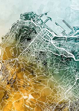 Cape Town South Africa Map