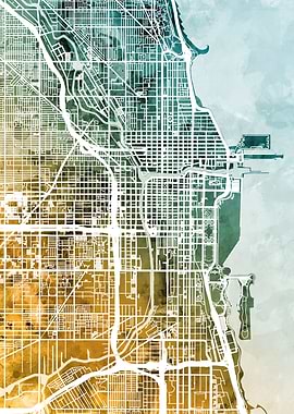 Chicago Illinois Map