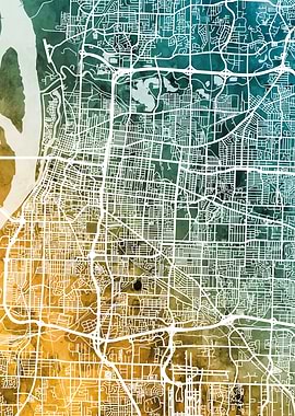 Memphis Tennessee Map