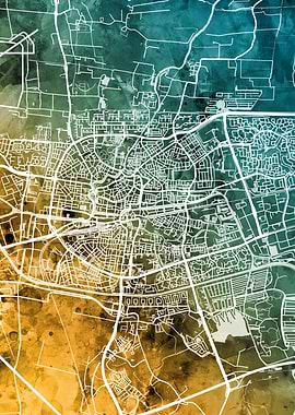 Leeuwarden Netherlands Map