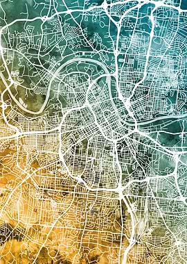 Nashville Tennessee Map