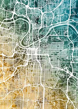Kansas City Missouri Map