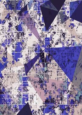 geometric triangle pattern