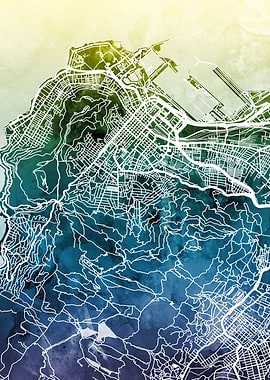 Cape Town South Africa Map