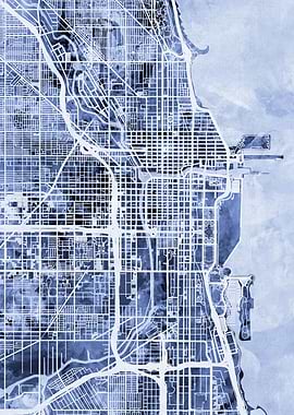 Chicago Illinois Map
