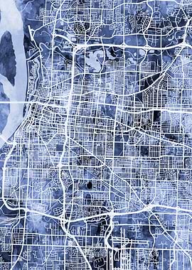 Memphis Tennessee Map