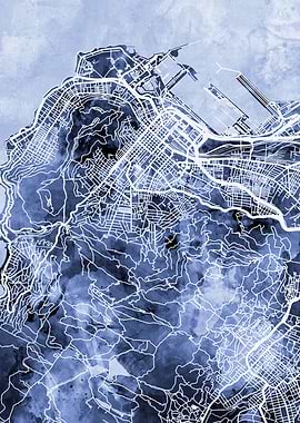 Cape Town South Africa Map