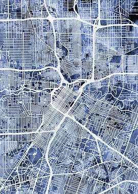 Houston Texas Map