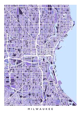 Milwaukee Wisconsin Map
