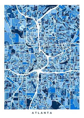 Atlanta Georgia Map