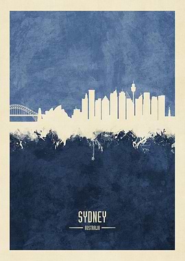 Sydney Australia Skyline